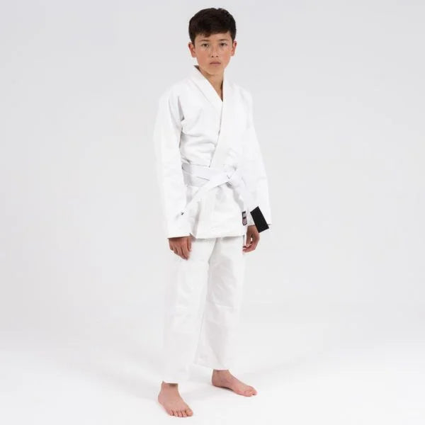 Scramble - Kids BJJ Gi - White