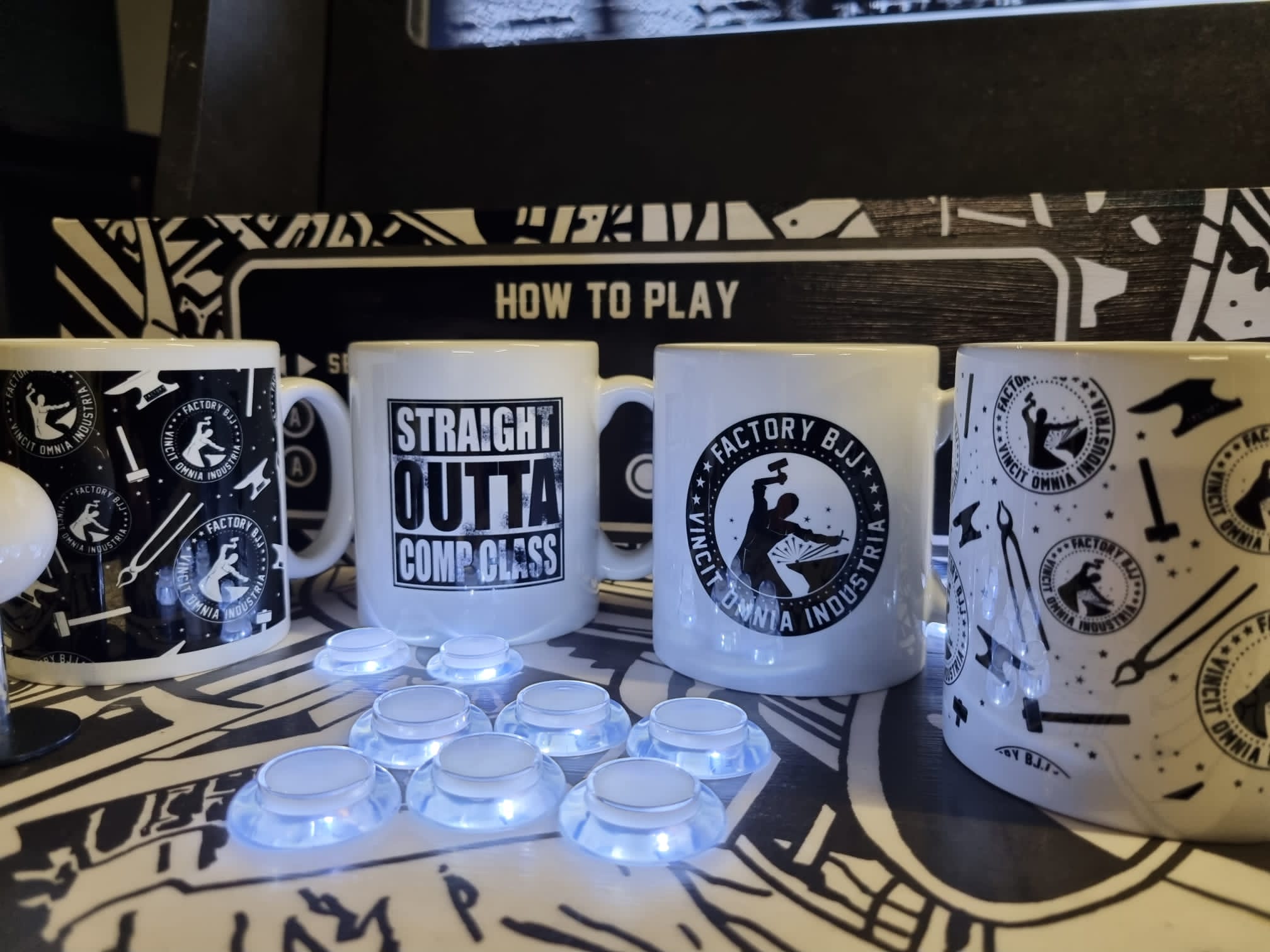 Factory BJJ Mugs