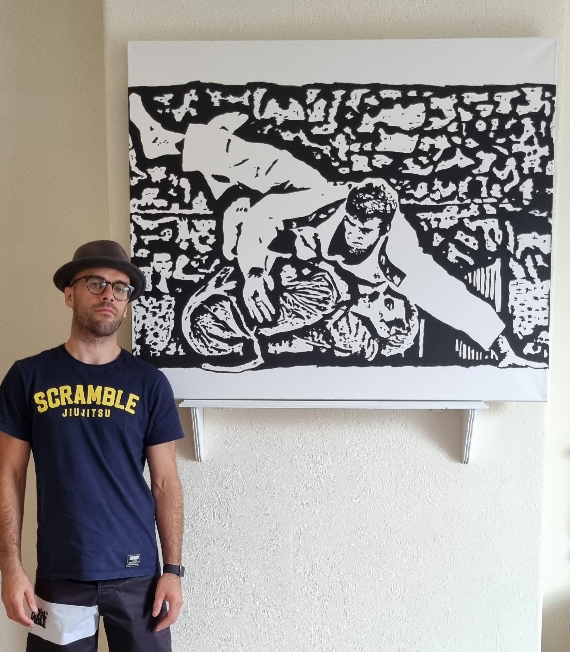 Leandro Lo - Original Painting - Charity Raffle Ticket